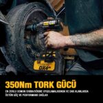 CAT DX72B 18Volt 350Nm Kömürsüz Profesyonel Şarjlı Somun Sıkma (Akü Dahil Değildir) - Görsel 5