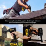 CAT DX72BC 18Volt/2.0Ah Li-ion Tek Akülü Şarjlı 350Nm Kömürsüz Profesyonel Somun Sıkma - Görsel 10