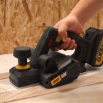 CAT DX81B 18Volt 82mm Çift Bıçaklı Kömürsüz Profesyonel Planya (Akü Dahil Değildir) - Görsel 9