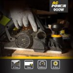 CAT DX86 900Watt 82mm Çift Bıçaklı Profesyonel Planya - Görsel 5