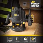 CAT DX89 2100Watt 12mm Profesyonel El Frezesi - Görsel 4