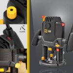 CAT DX89 2100Watt 12mm Profesyonel El Frezesi - Görsel 9