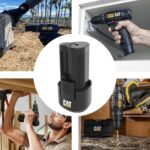 CAT DXB26 12Volt 2.0Ah. Li-ion Yedek Akü - Görsel 3