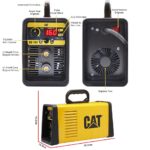 CAT DZ161 160 Amper TIG LIFT/MMA Çanta Tipi Profesyonel Dijital İnverter Kaynak Makinesi - Görsel 6