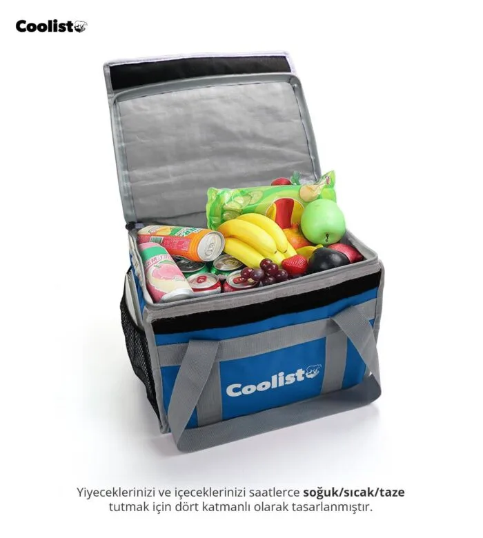 Coolist CL26B 26 Litre Katlanabilir Termos Bez Çanta / Buzluk - Görsel 6