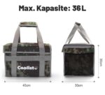 Coolist CL36C 36 Litre Katlanabilir Termos Bez Çanta / Buzluk - Görsel 3