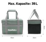 Coolist CL36LG 36 Litre Katlanabilir Termos Bez Çanta / Buzluk - Görsel 3
