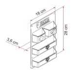 Fiamma Temizlik Malzemeleri Organizer (Pocket Kassett) - Görsel 2