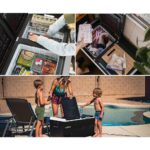 ICECO K95D 12/24Volt 95Lt Akülü/Kablolu/ Çift Bölmeli Kompresörlü Outdoor Oto Buzdolabı/Dondurucu (Akü Dahil Değildir) - Görsel 8