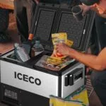 ICECO TCD45 12/24Volt 45 Litre Çift Bölmeli Outdoor Kompresörlü Oto Buzdolabı/Dondurucu - Görsel 6
