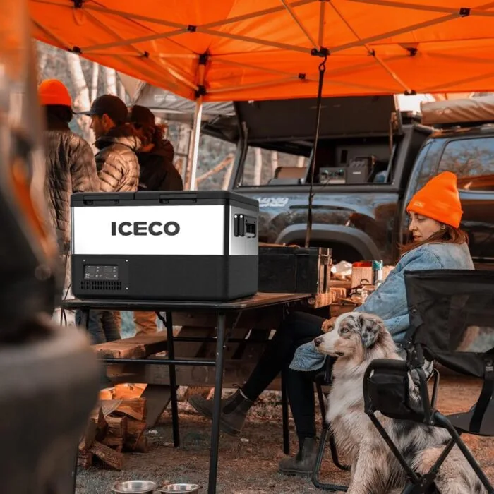 ICECO TCD45 12/24Volt 45 Litre Çift Bölmeli Outdoor Kompresörlü Oto Buzdolabı/Dondurucu - Görsel 7