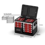 ICECO TCD55 12/24Volt 55 Litre Çift Bölmeli Outdoor Kompresörlü Oto Buzdolabı/Dondurucu - Görsel 5