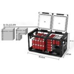 ICECO VL75PROD 12/24Volt 220Volt 75 Litre Çift Bölmeli Outdoor Kompresörlü Oto Buzdolabı/Dondurucu - Görsel 5