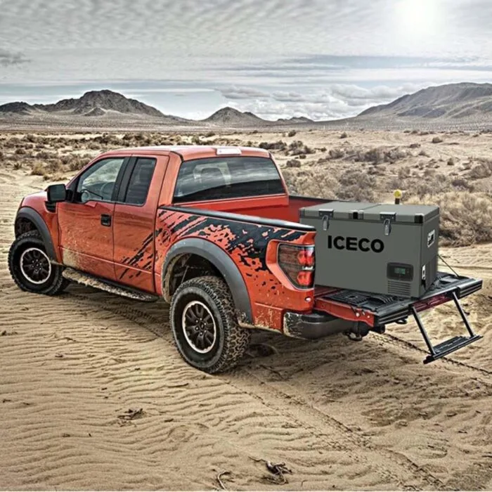 ICECO YCD90 12/24Volt 220Volt 90 Litre Çift Bölmeli Outdoor Kompresörlü Oto Buzdolabı/Dondurucu - Görsel 3