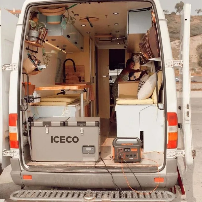 ICECO YCD90 12/24Volt 220Volt 90 Litre Çift Bölmeli Outdoor Kompresörlü Oto Buzdolabı/Dondurucu - Görsel 6