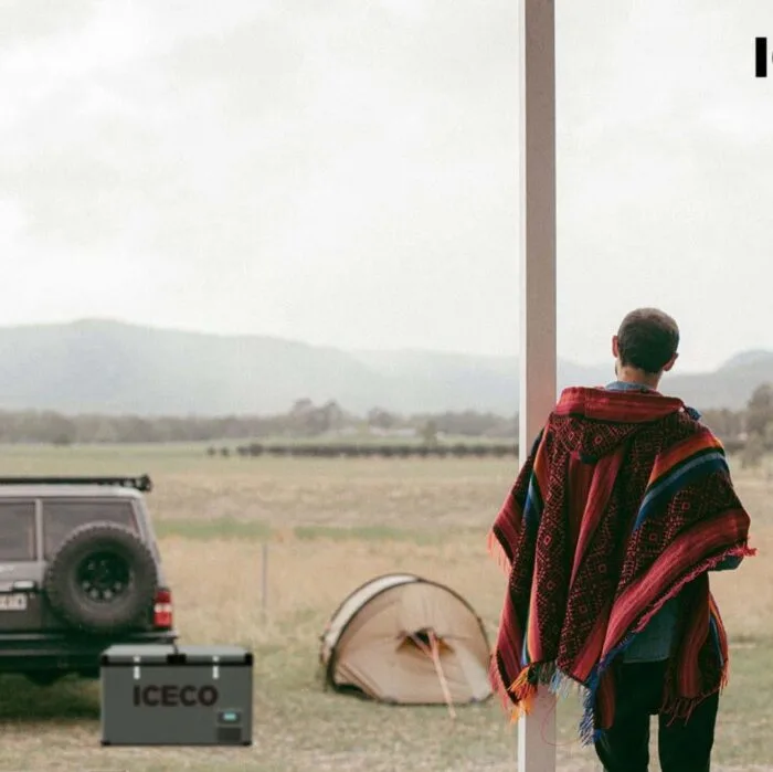 ICECO YCD90 12/24Volt 220Volt 90 Litre Çift Bölmeli Outdoor Kompresörlü Oto Buzdolabı/Dondurucu - Görsel 8