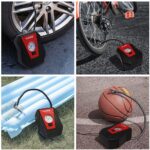 KOBB KB100 12Volt 100 PSI Analog Göstergeli Hava Lastik Şişirme Pompası - Görsel 3