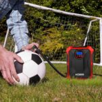 KOBB KB200 12Volt 150 PSI Ayarlanabilir Dijital Basınç Göstergeli Hava Lastik Şişirme Pompası - Görsel 8