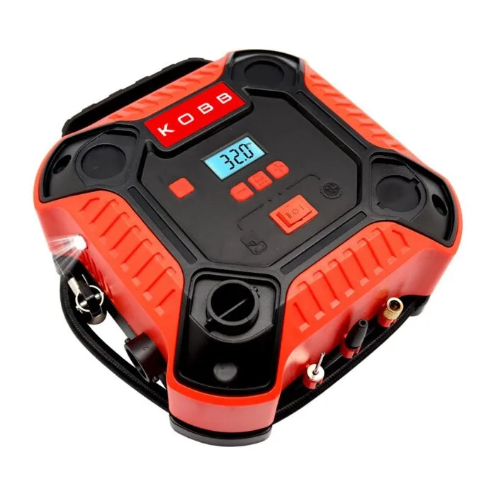 KOBB KB250 12Volt 160 PSI Dijital Basınç Göstergeli Lastik & Yatak Şişirme Pompası - Görsel 3
