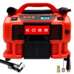 KOBB KB300 12Volt/220Volt 160 PSI Dijital Basınç Göstergeli Lastik & Yatak Şişirme Pompası