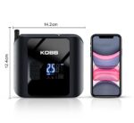 KOBB KB420 12Volt/Şarjlı 150PSI Taşınabilir Dijital Basınç Göstergeli Led Aydınlatmalı Lastik Şişirme Pompası - Görsel 3