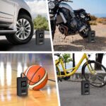 KOBB KB425 12V/Şarjlı Li-ion 150 PSI Dijital Göstergeli Akıllı Lastik Şişirme Pompası+ Powerbank + SOS + Led - Görsel 2