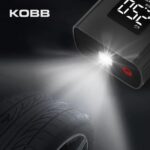 KOBB KB425 12V/Şarjlı Li-ion 150 PSI Dijital Göstergeli Akıllı Lastik Şişirme Pompası+ Powerbank + SOS + Led - Görsel 8
