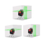 KOBB KBL30G 25 Metre Profesyonel Yatay 360° ve Dikey Otomatik Hizalamalı Yeşil Çapraz Çizgi Lazer Distomat - Görsel 8