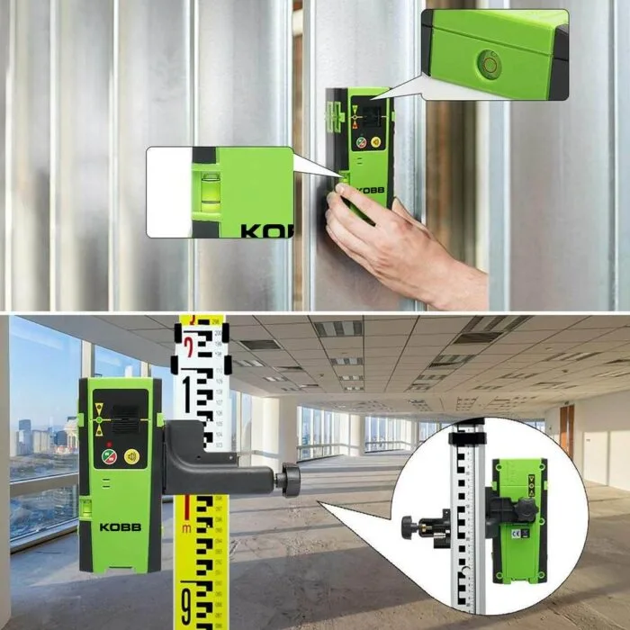 KOBB KBL6RG 60M Lazer Hizalama Dedektörü - Görsel 6