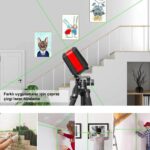KOBB KBL91GTP 30 Metre Profesyonel Yatay ve Dikey Otomatik Hizalamalı Yeşil Çapraz Çizgi Lazer Distomat + Tripod - Görsel 2