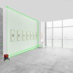 KOBB KBL92G 30 Metre Profesyonel Yatay ve Dikey Otomatik Hizalamalı Yeşil Çapraz Çizgi Lazer, 2 Noktalı Şakül Lazer Distomat + Mini Tripod - Görsel 5