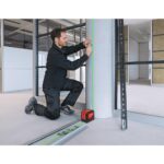 KOBB KBL92G 30 Metre Profesyonel Yatay ve Dikey Otomatik Hizalamalı Yeşil Çapraz Çizgi Lazer, 2 Noktalı Şakül Lazer Distomat + Mini Tripod - Görsel 8