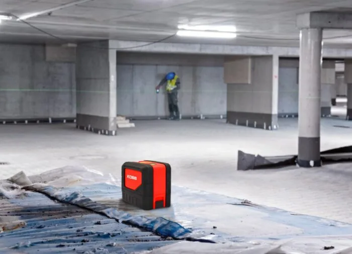 KOBB KBL92G 30 Metre Profesyonel Yatay ve Dikey Otomatik Hizalamalı Yeşil Çapraz Çizgi Lazer, 2 Noktalı Şakül Lazer Distomat + Mini Tripod - Görsel 9