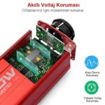 KOBB KBN300 12V/220V 300Watt Modifiye Sinüs Dönüştürücü İnvertör - Görsel 6