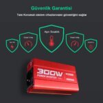 KOBB KBN300 12V/220V 300Watt Modifiye Sinüs Dönüştürücü İnvertör - Görsel 8