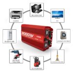 KOBB KBN3000 12V/220V 3000Watt Tam Sinüs Dönüştürücü İnvertör - Görsel 8