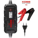 KOBB KBS15000 6V/12V/24V 300A Akıllı Dijital Akü Şarj ve Akü Bakım/Desülfatör - Görsel 2