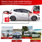 KOBB KBV12 12Volt/120Watt Araç Süpürgesi + 5 Parça Aksesuar Seti + Taşıma Çantası - Görsel 9