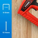 KOBB KBZ200 8-16mm Zımba ve 15-16mm Profesyonel Çivi Çakma Makinesi + 3000 adet Yedek Zımba ve Çivi - Görsel 2