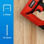 KOBB KBZ200B 8-16mm Zımba ve 15-16mm Profesyonel Çivi Çakma Makinesi + 3000 adet Yedek Zımba ve Çivi - Görsel 2