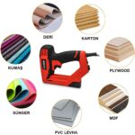 KOBB KBZ200B 8-16mm Zımba ve 15-16mm Profesyonel Çivi Çakma Makinesi + 3000 adet Yedek Zımba ve Çivi - Görsel 5