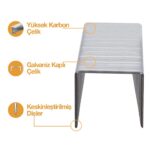 KOBB KBZ216 16mm 2500 Adet 200 Serisi Ağır Hizmet Tipi Zımba Teli - Görsel 6