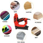 KOBB KBZ90 15-25mm Zımba ve 15-32mm Profesyonel Çivi Çakma Makinesi + 3000 adet Yedek Zımba ve Çivi - Görsel 6