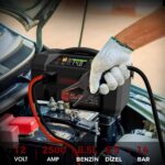 Lokithor AW401 12V 2500Amp Li-Polimer Akıllı Akü Takviye + Pompa + Basınçlı Yıkama + Powerbank + Led Lamba - Görsel 2