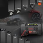 Lokithor AW401 12V 2500Amp Li-Polimer Akıllı Akü Takviye + Pompa + Basınçlı Yıkama + Powerbank + Led Lamba - Görsel 6