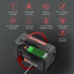 Lokithor AW401 12V 2500Amp Li-Polimer Akıllı Akü Takviye + Pompa + Basınçlı Yıkama + Powerbank + Led Lamba - Görsel 9