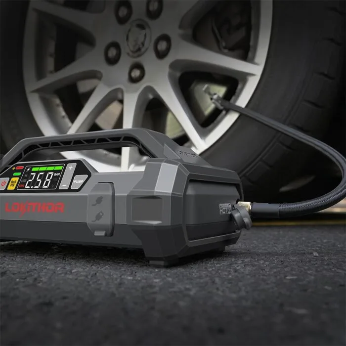 LOKITHOR JA300 12V 1500Amp Li-Polimer Akıllı Akü Takviye + Pompa + Powerbank + Led Lamba - Görsel 3