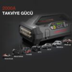 LOKITHOR JA301 12V 2000Amp Li-Polimer Akıllı Akü Takviye + Pompa + Powerbank + Led Lamba - Görsel 8