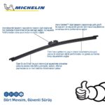 Michelin EASYCLIP™ MCR401 40CM 1 Adet Universal Muz Tipi Arka Silecek - Görsel 4