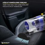 Michelin MC33375 12Volt/150Watt Araç Süpürgesi + 4 Parça Aksesuar Seti - Görsel 7